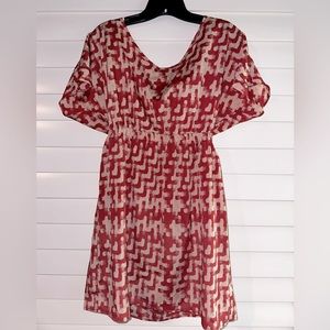 Nordstorm Lush fall short sleeved dress